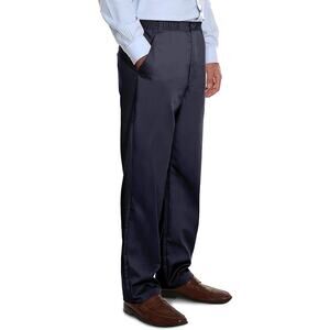 New Pembrook Elastic Waist Relaxed Fit Zipper & Button Pants Men's Size 3XL NWT